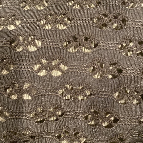 Green eyelet Bikini Top Bathing Small Mossimo - Picture 6 of 6